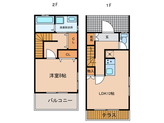 レゾネイトⅡの物件間取画像