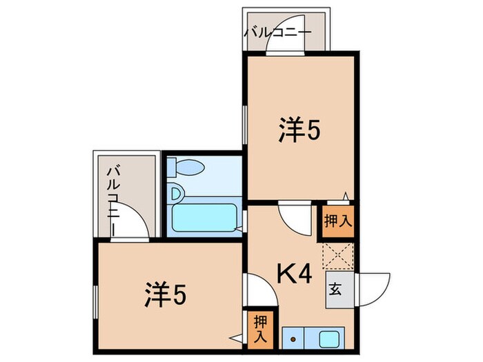物件間取画像