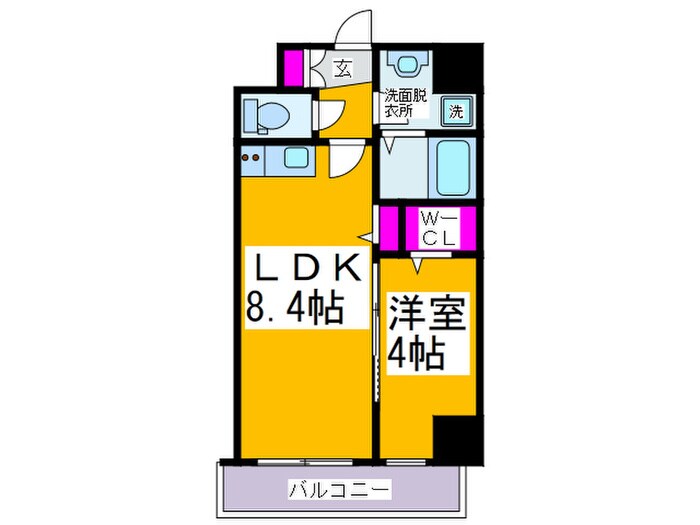 Shinmachi Residence Kouzuyaの物件間取画像