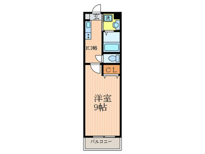 ヒ－リングコ－ト御所西の物件間取画像