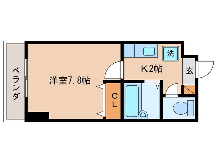 サンセール加藤Ⅱの物件間取画像