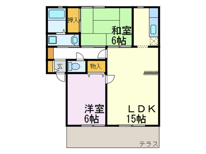 ウインディア大久保の物件間取画像