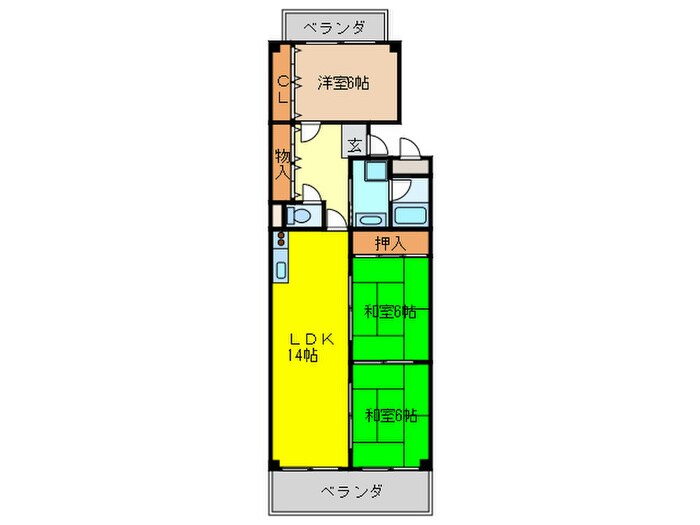 アイヒエンハイムの物件間取画像