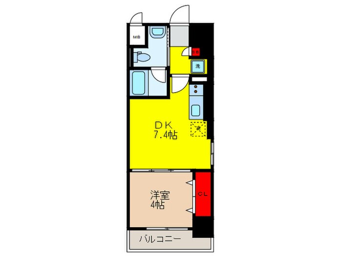 Ｌa　ＣＡＳＡ京橋の物件間取画像
