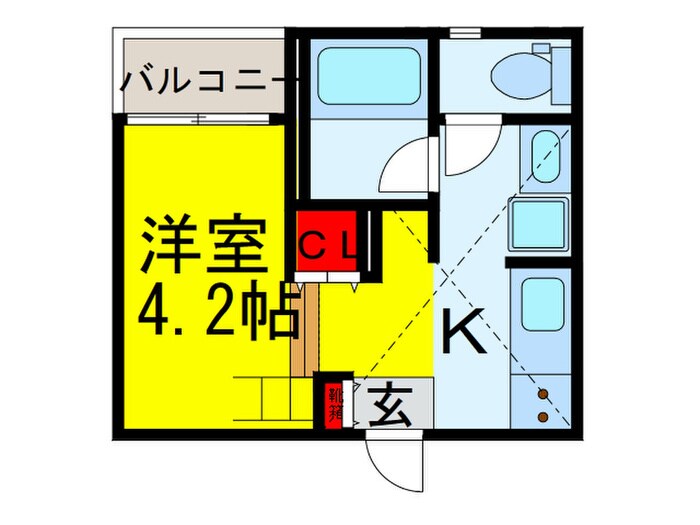 グランビア八千代通の物件間取画像