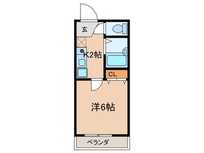 グレース天満ビルの物件間取画像