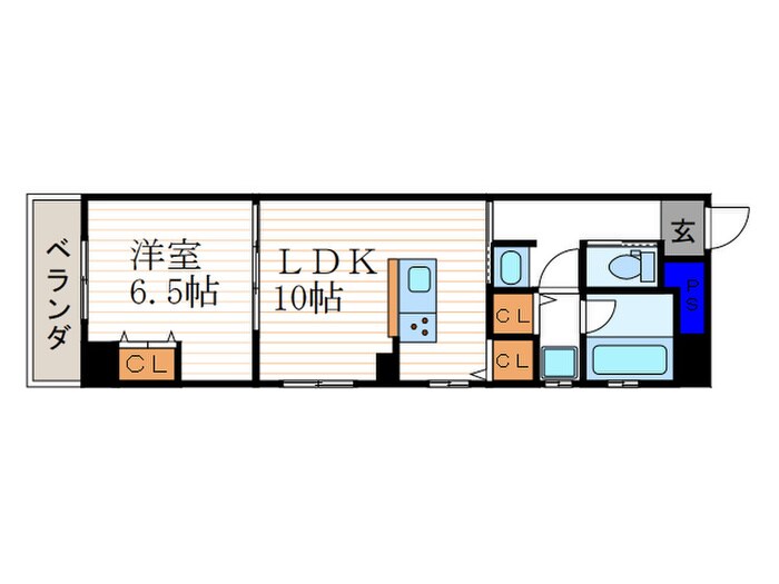 アマデウス萬壽寺葛野大路の物件間取画像