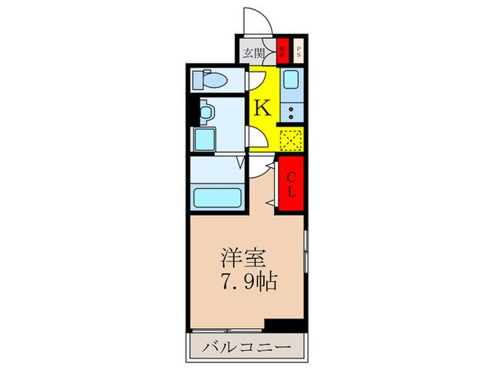 グランリヴェール上池田の物件間取画像