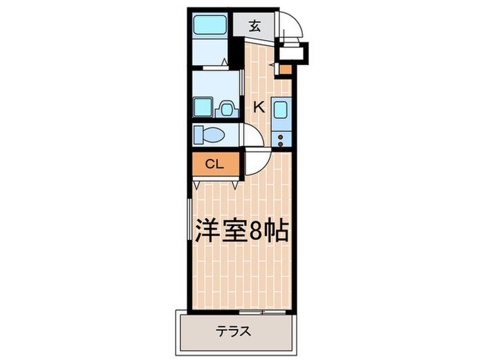 ＤＩＴＡエハコ垂水シーテラスの物件間取画像