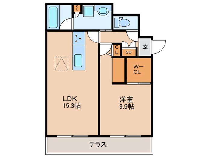 仮)シャーメゾン太秦天神川の物件間取画像