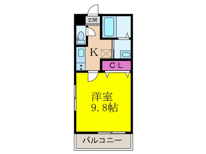 MAISON DE MUGET WESTの物件間取画像