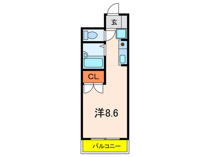 アミティ宝塚の物件間取画像