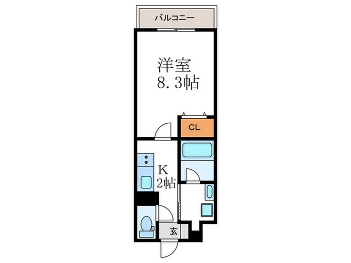 物件間取画像