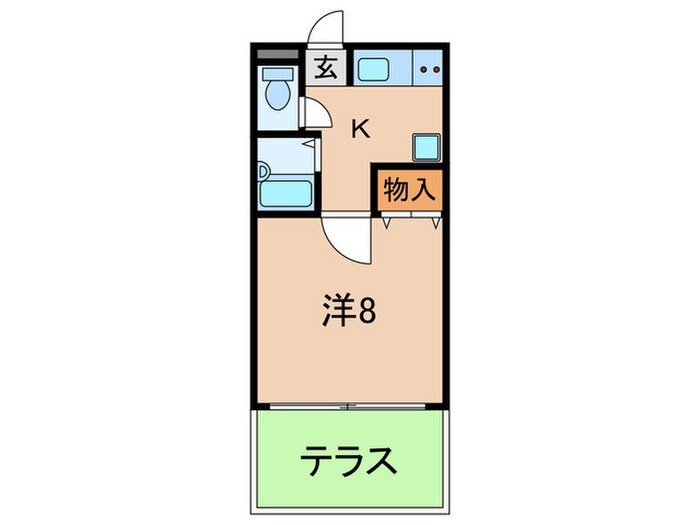 タウンホーム Ｆ・Ｙの物件間取画像