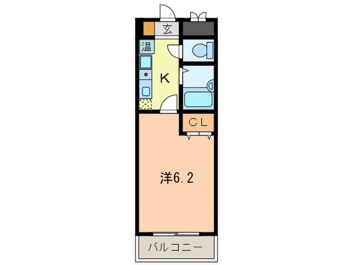 レ－ク魚住の物件間取画像