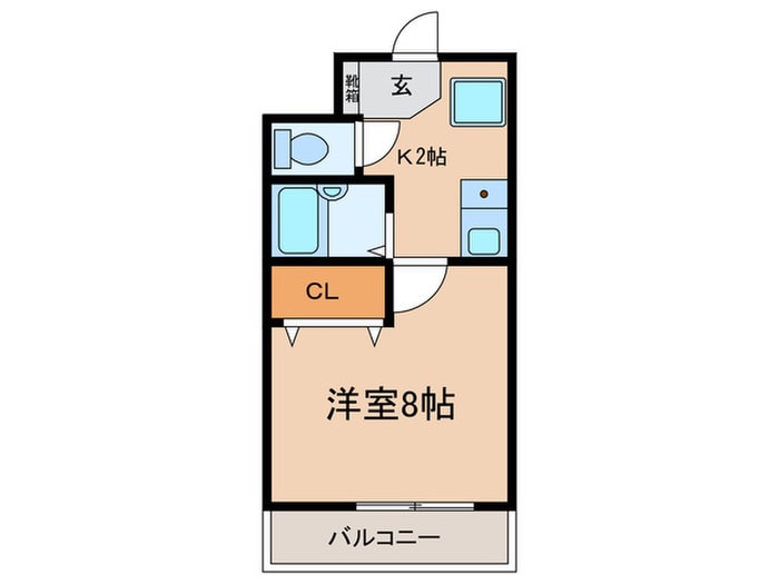 グランドールムラタの物件間取画像