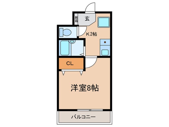 グランドールムラタの物件間取画像