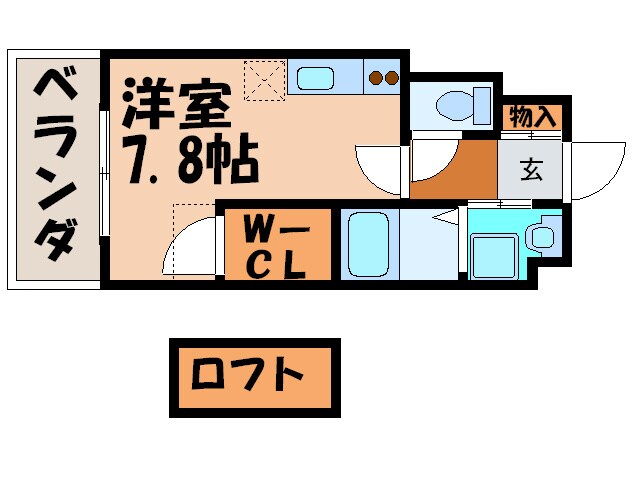 Ｚｏｎｅ１／ｆＰＡＲＴ５の物件間取画像