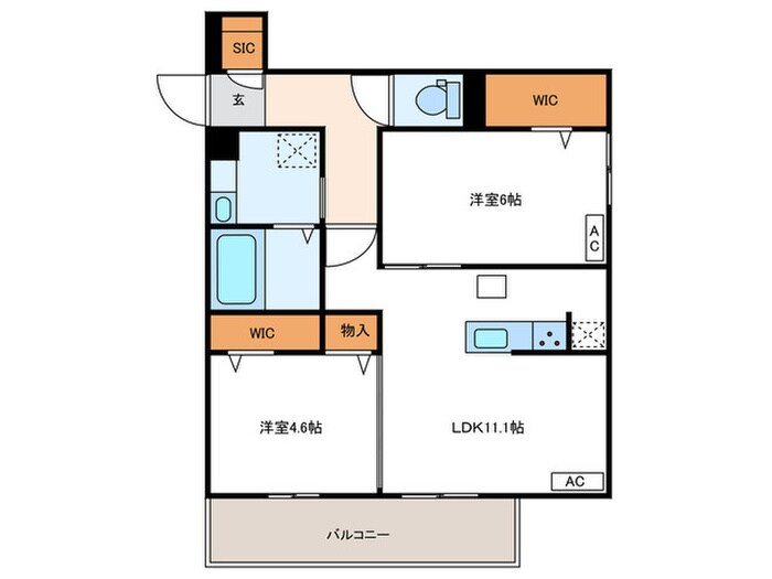 仮)TORISIA殿城の物件間取画像