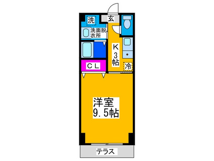 スプルース泉ヶ丘Ⅱの物件間取画像