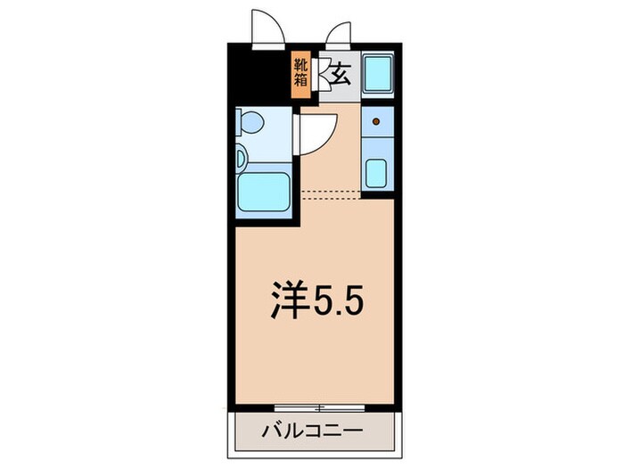 ﾗｲｵﾝｽﾞﾏﾝｼｮﾝ三宮（1208）の物件間取画像