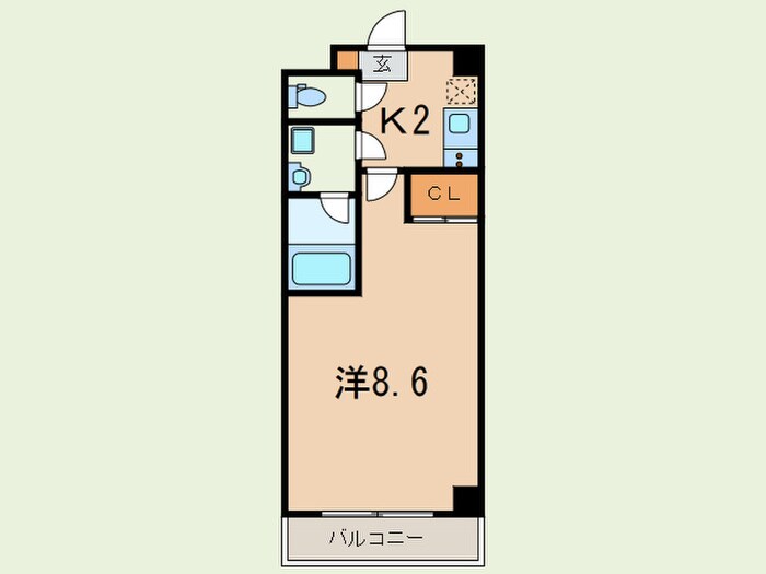 フローレンス魚崎北町の物件間取画像