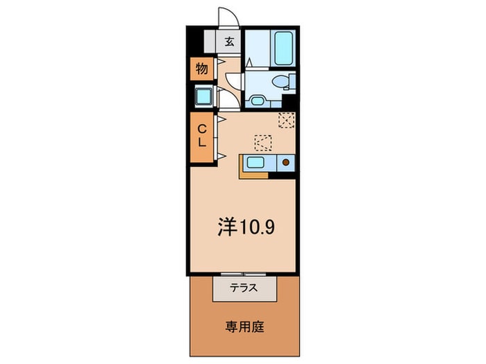 カ－サアリビオの物件間取画像