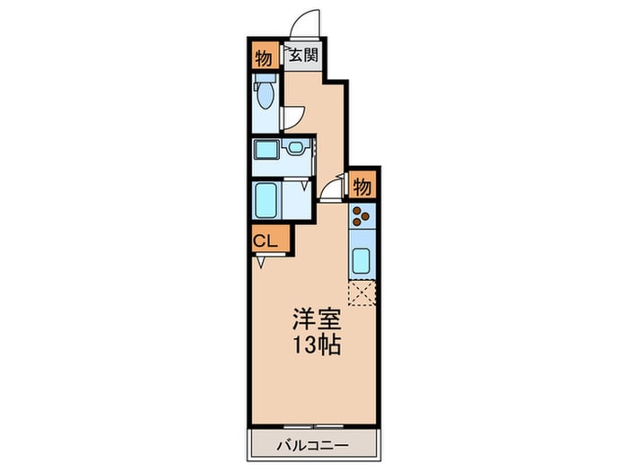 レジデンス ユタカの物件間取画像