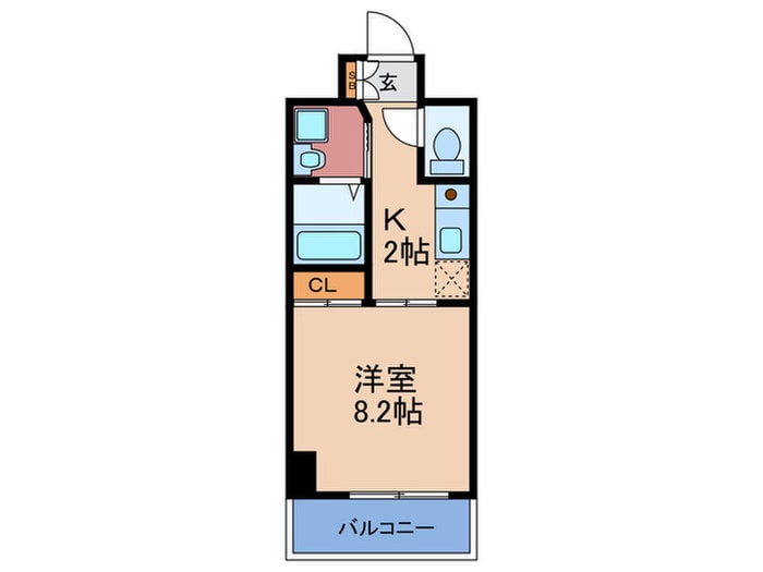 ドゥーエ本庄の物件間取画像