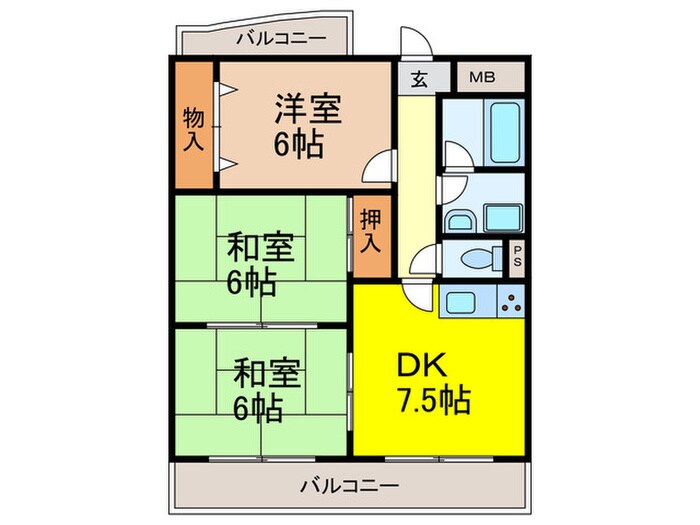Ｊ・Ｏグランツの物件間取画像
