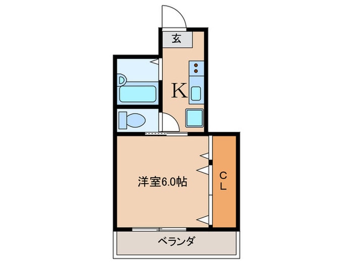 末広ビルの物件間取画像