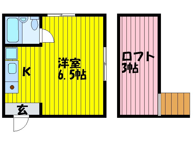 物件間取画像