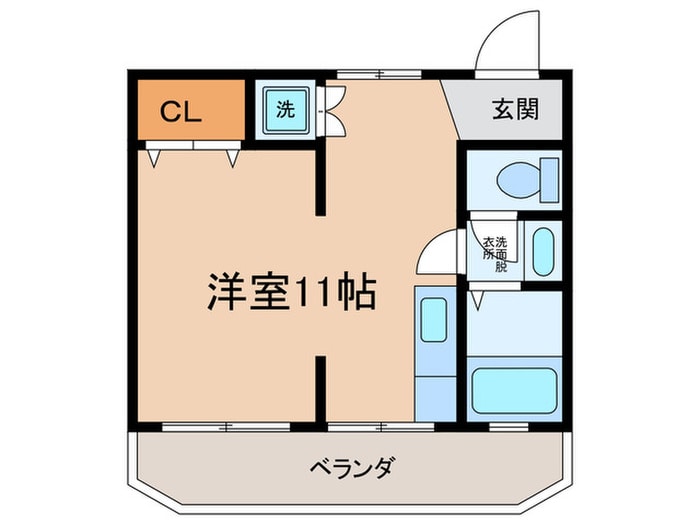 光和ハイツの物件間取画像