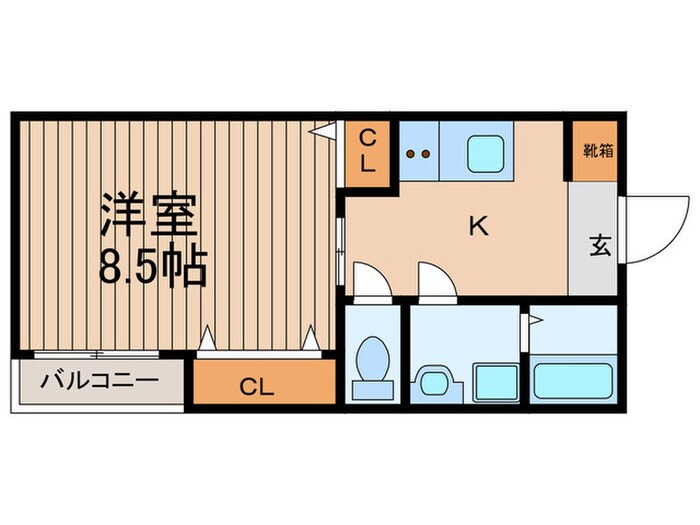 シエルグランデ町楠葉の物件間取画像