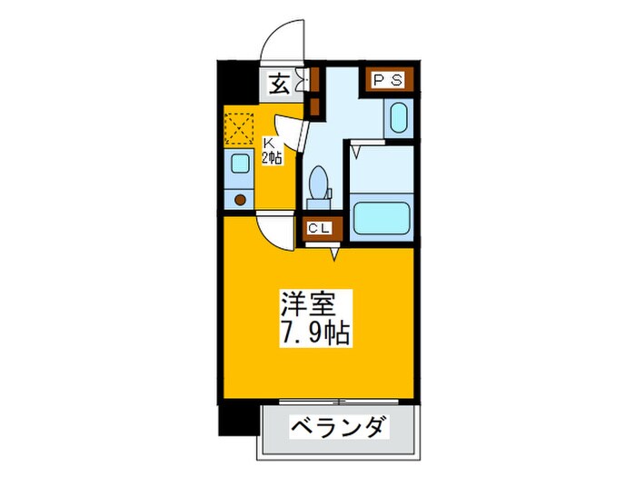 セレニテ難波西の物件間取画像