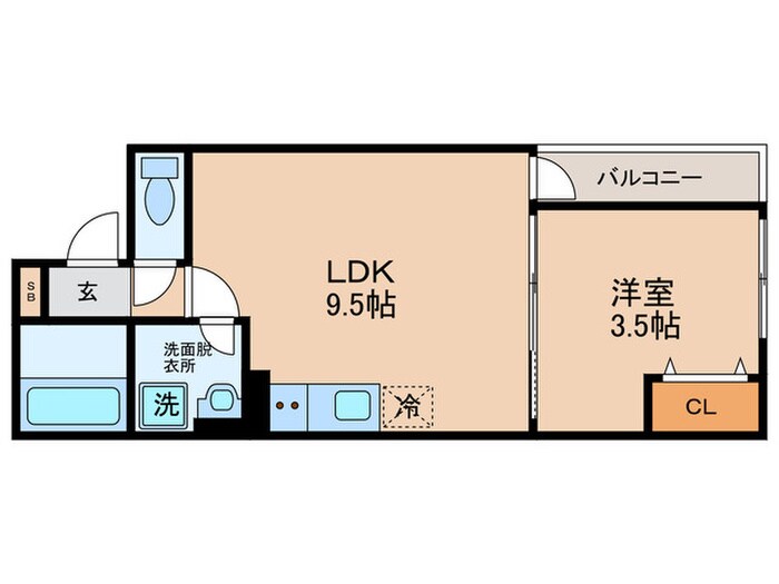 D portaRicciaの物件間取画像