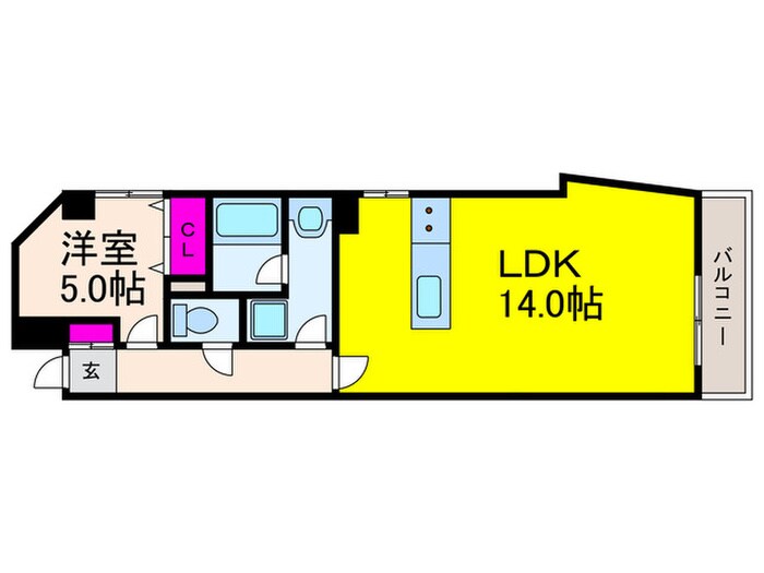 エムテック高槻の物件間取画像