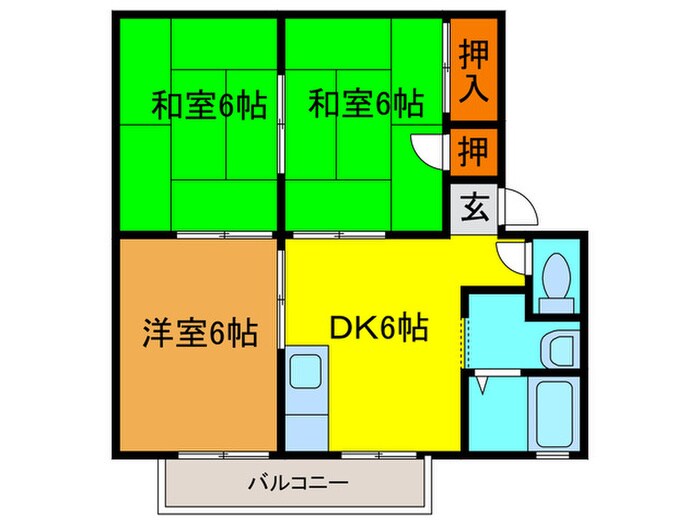 物件間取画像