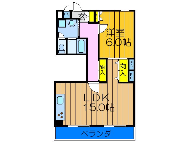 エスペーロの物件間取画像