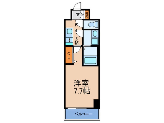 FREEDOMresidence松原上田1号の物件間取画像