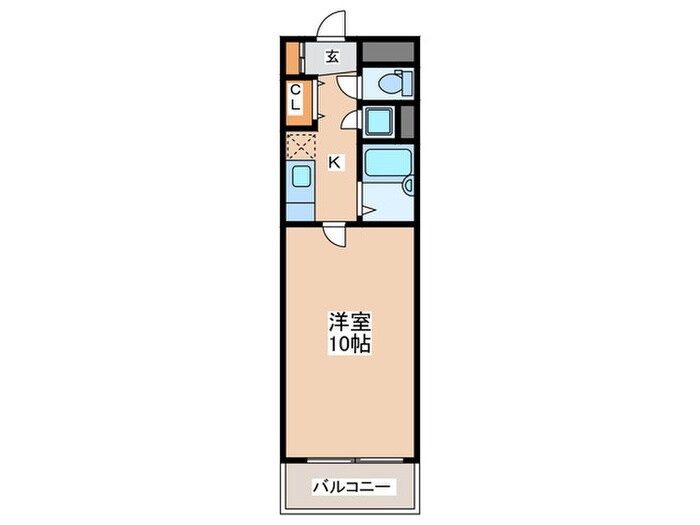ＦＩＲＥＮＺＥの物件間取画像