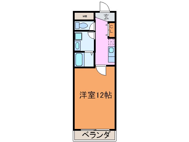 ＦＩＲＥＮＺＥの物件間取画像