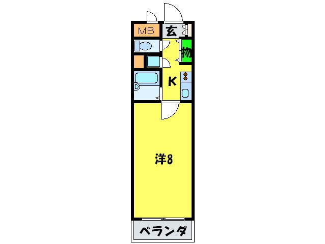 ＦＩＲＥＮＺＥの物件間取画像