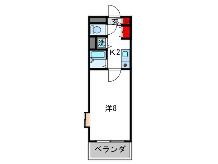 ＦＩＲＥＮＺＥの物件間取画像