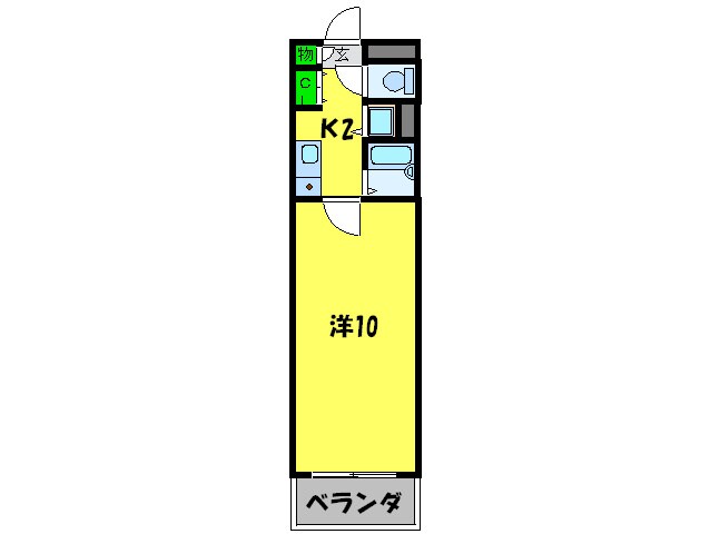 ＦＩＲＥＮＺＥの物件間取画像