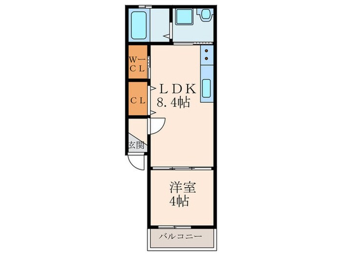 Veil Maison　南城内の物件間取画像