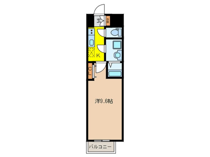 プレサンス京都洛南（２０３）の物件間取画像