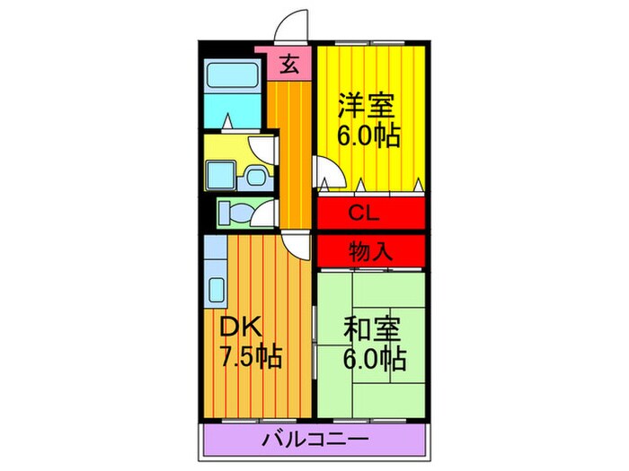 物件間取画像