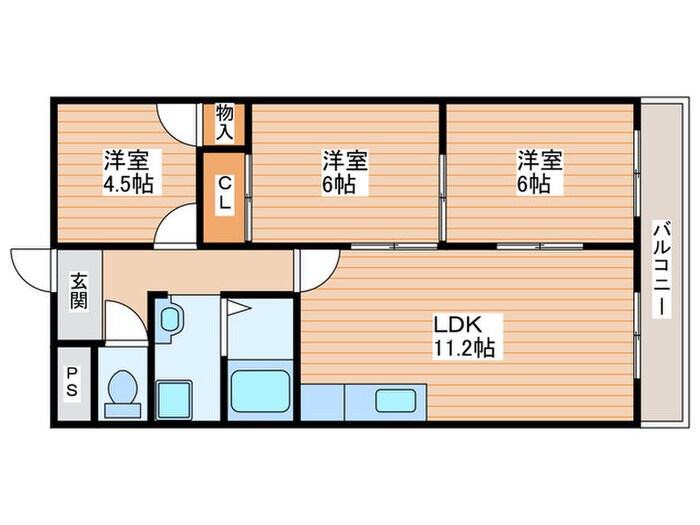 ウィルコートの物件間取画像