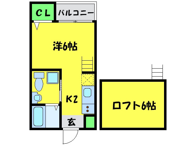 ｆｌｅｕｒ堺の物件間取画像